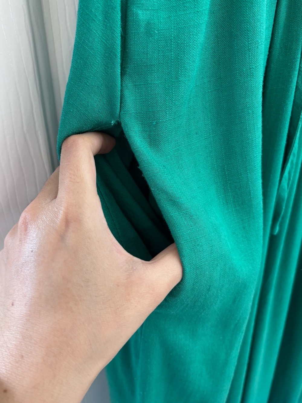 ee:some Emerald Wide-Leg Jumpsuit - Picture 16 of 16
